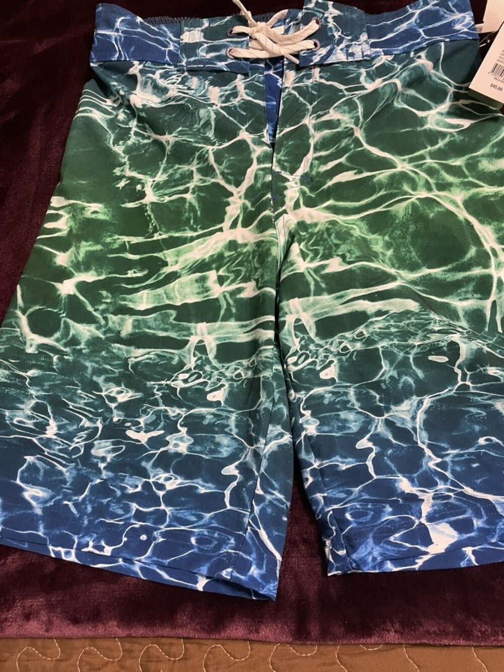 OCEAN COAST-BELK-SML-GREEN GALE-BSHORTS—NWT-$45